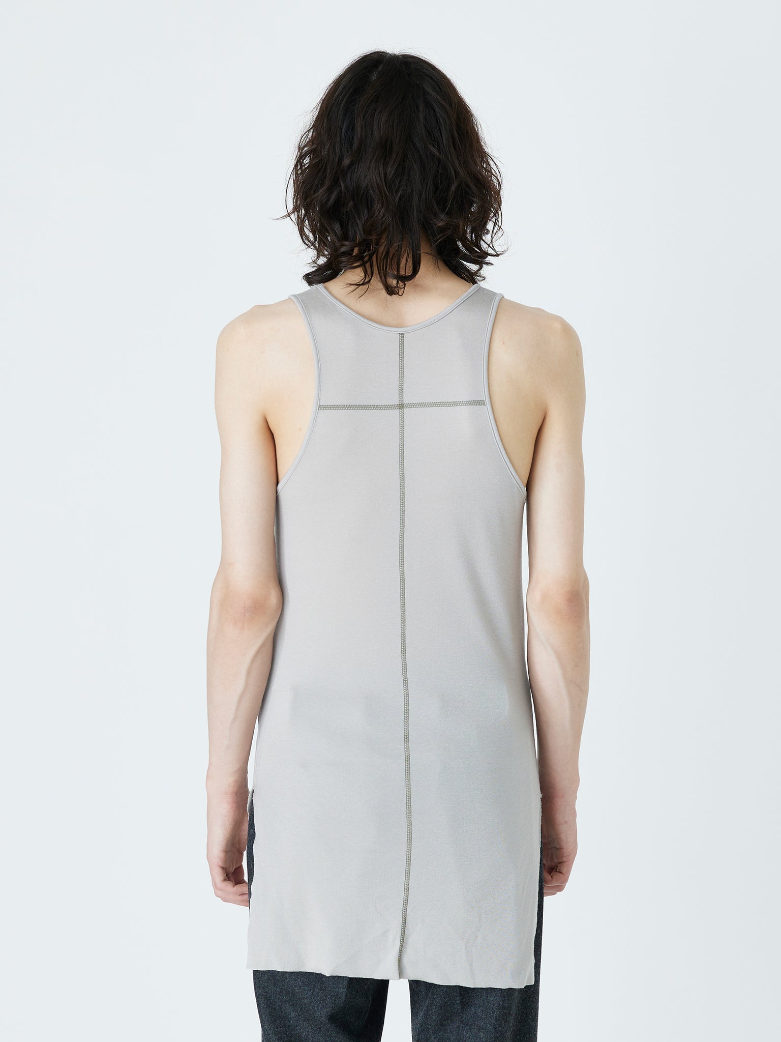 TENCEL TANK TOP<br />[GRAY]