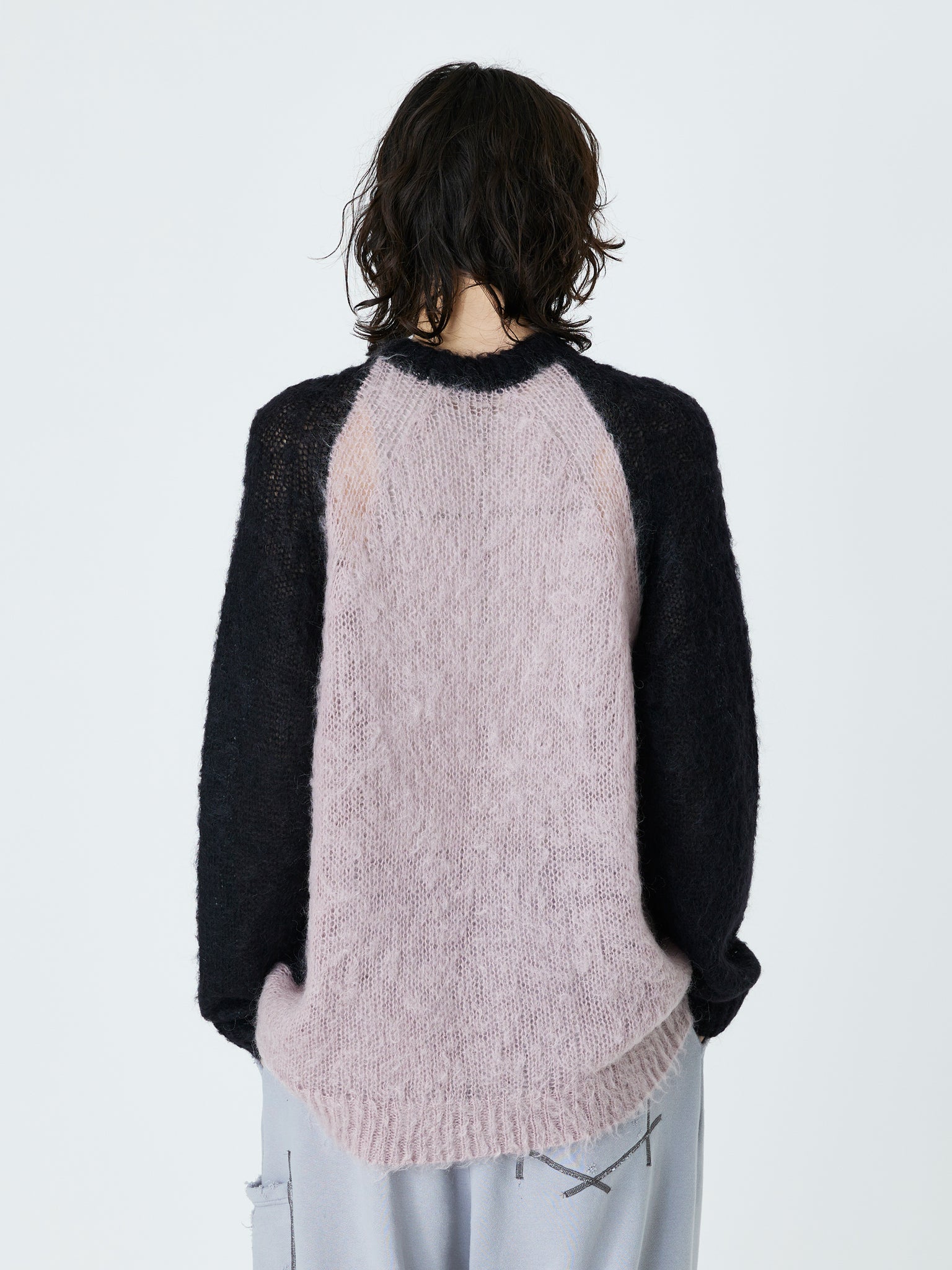 MOHAIR SWEATER<br />[BLACK]