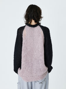 MOHAIR SWEATER<br />[BLACK]