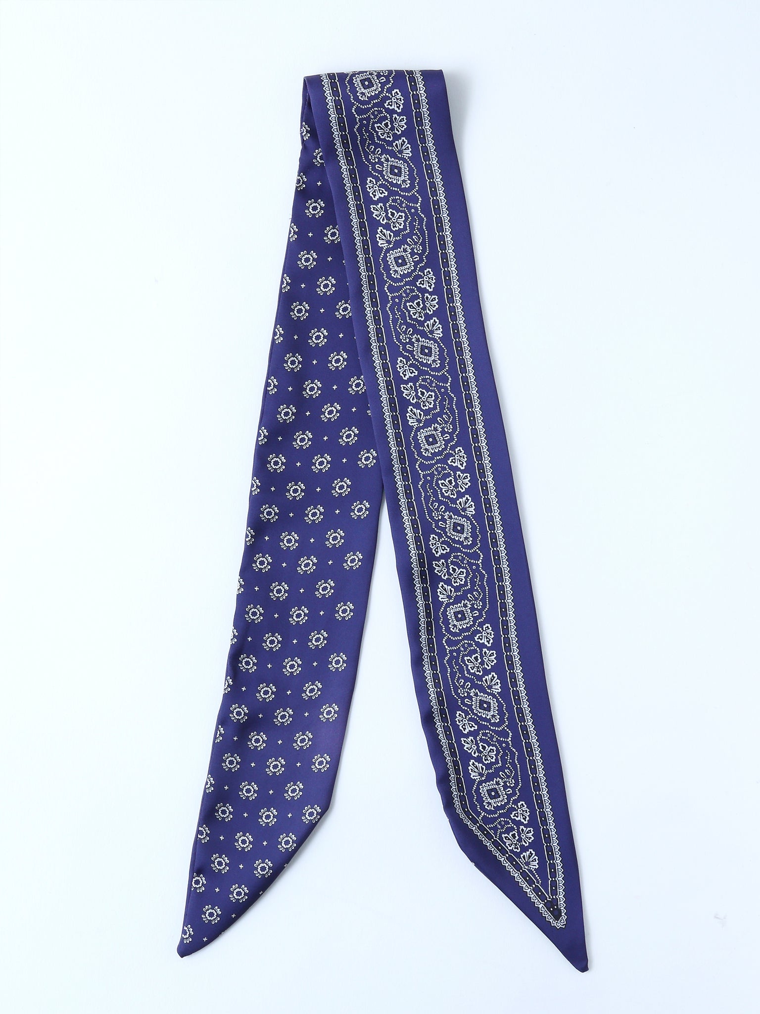 BOW SCARF<br />[NAVY]