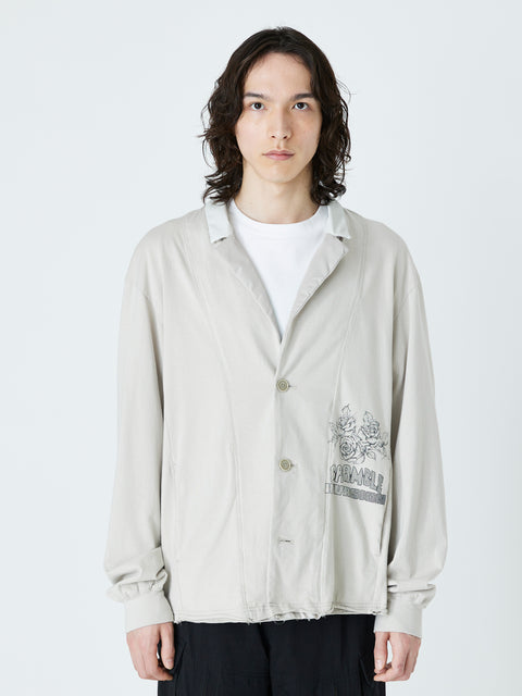 JERSEY JACKET<br />[BEIGE]