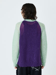 MOHAIR SWEATER<br />[PALE GREEN]