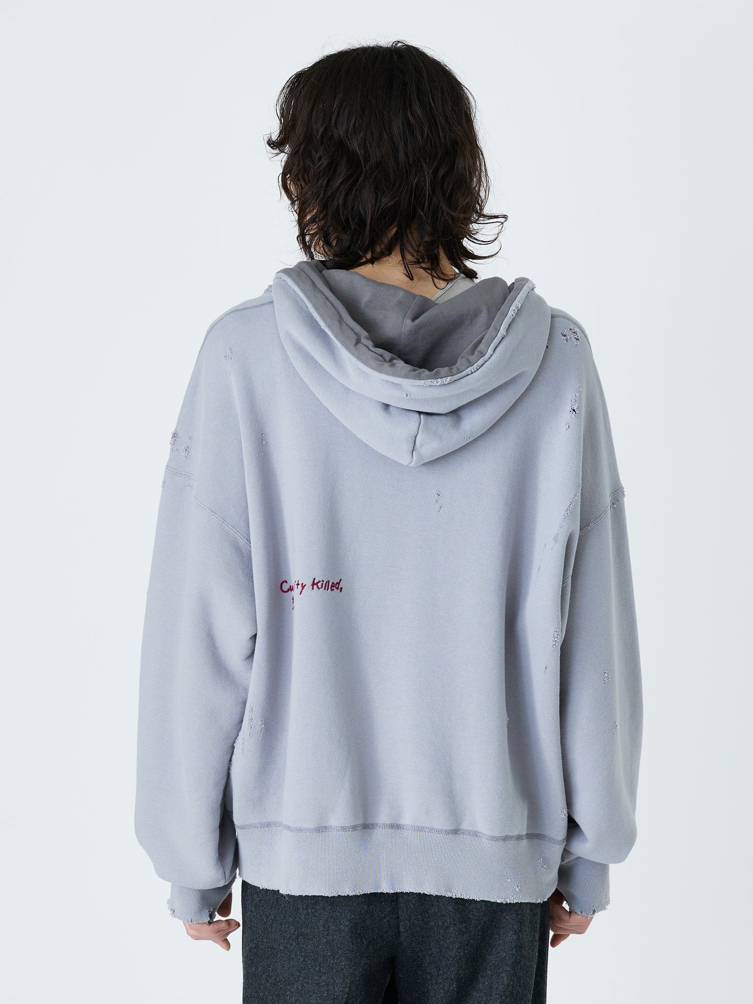 AGING HOODIE<br />[GRAY]