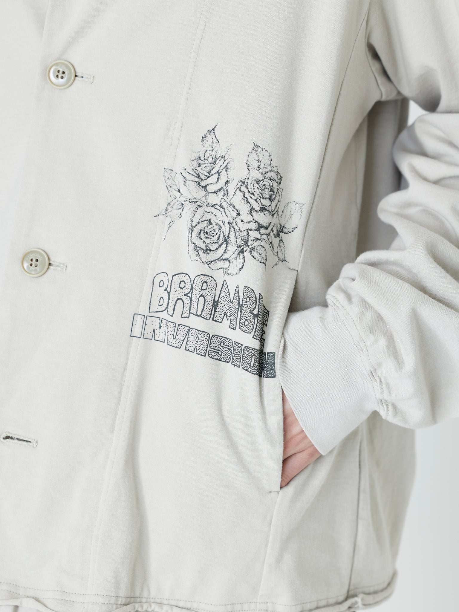 JERSEY JACKET<br />[BEIGE]