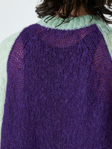 MOHAIR SWEATER<br />[PALE GREEN]