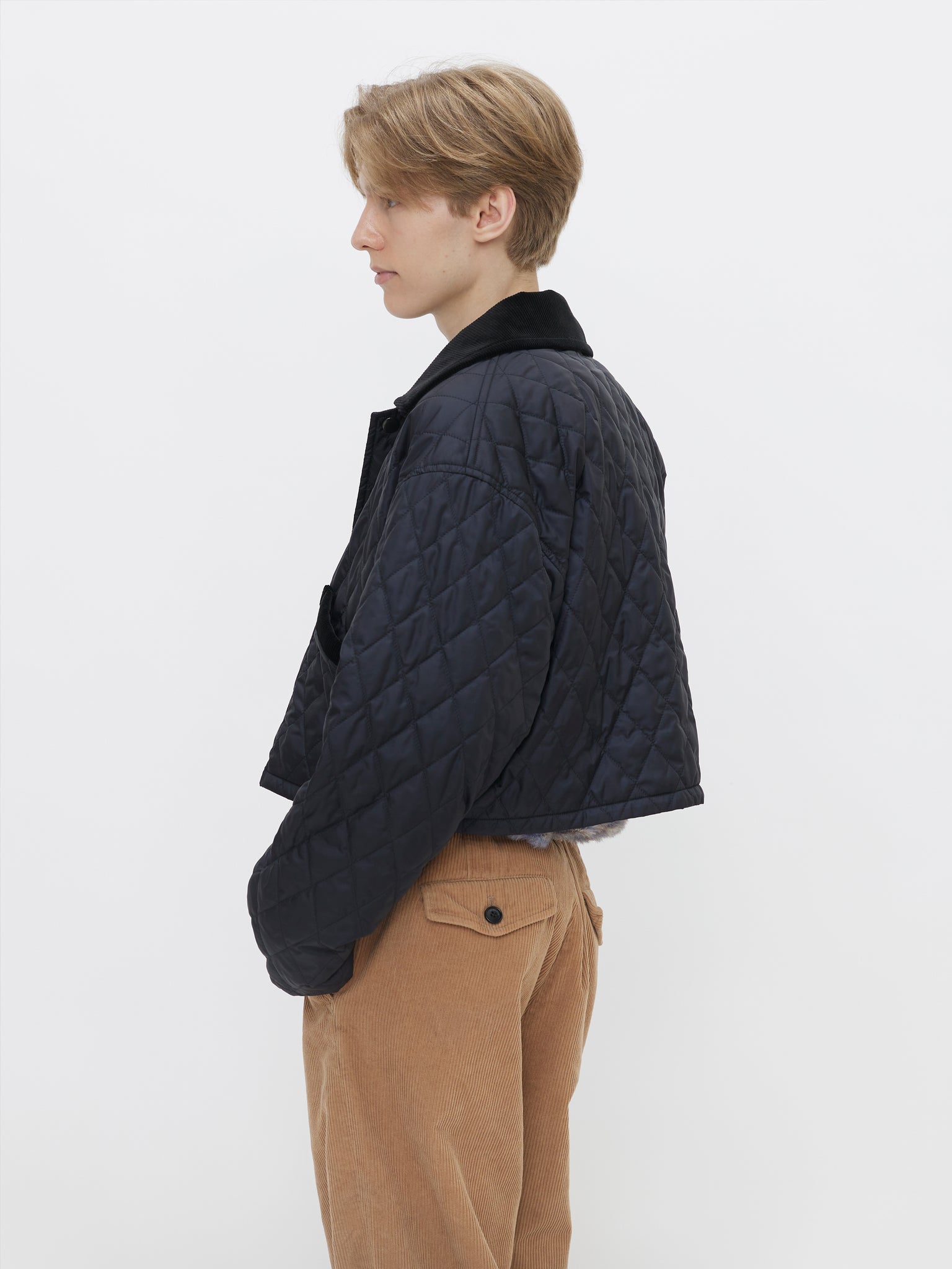 SHORT BLOUSON[TUNAGI JAPAN]<br />[QUILTING]