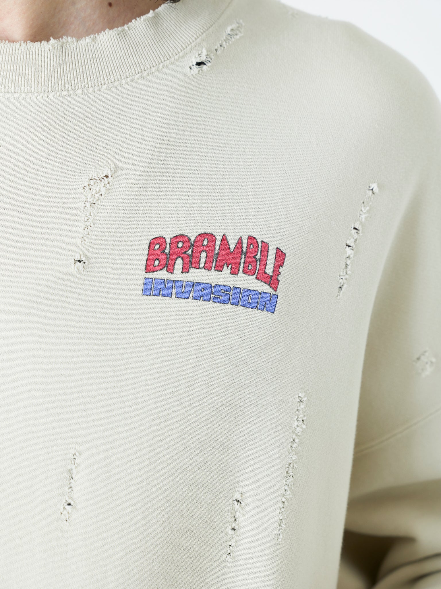 AGING SWEAT SHIRT<br />[SAND BEIGE]