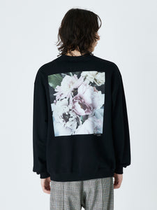 SHEILA ROCK PHOTO SWEATSHIRT<br />[BLACK]