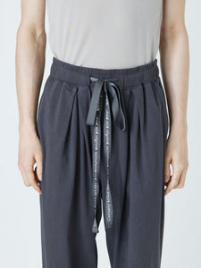 JERSEY TACK PANTS<br />[GRAY]