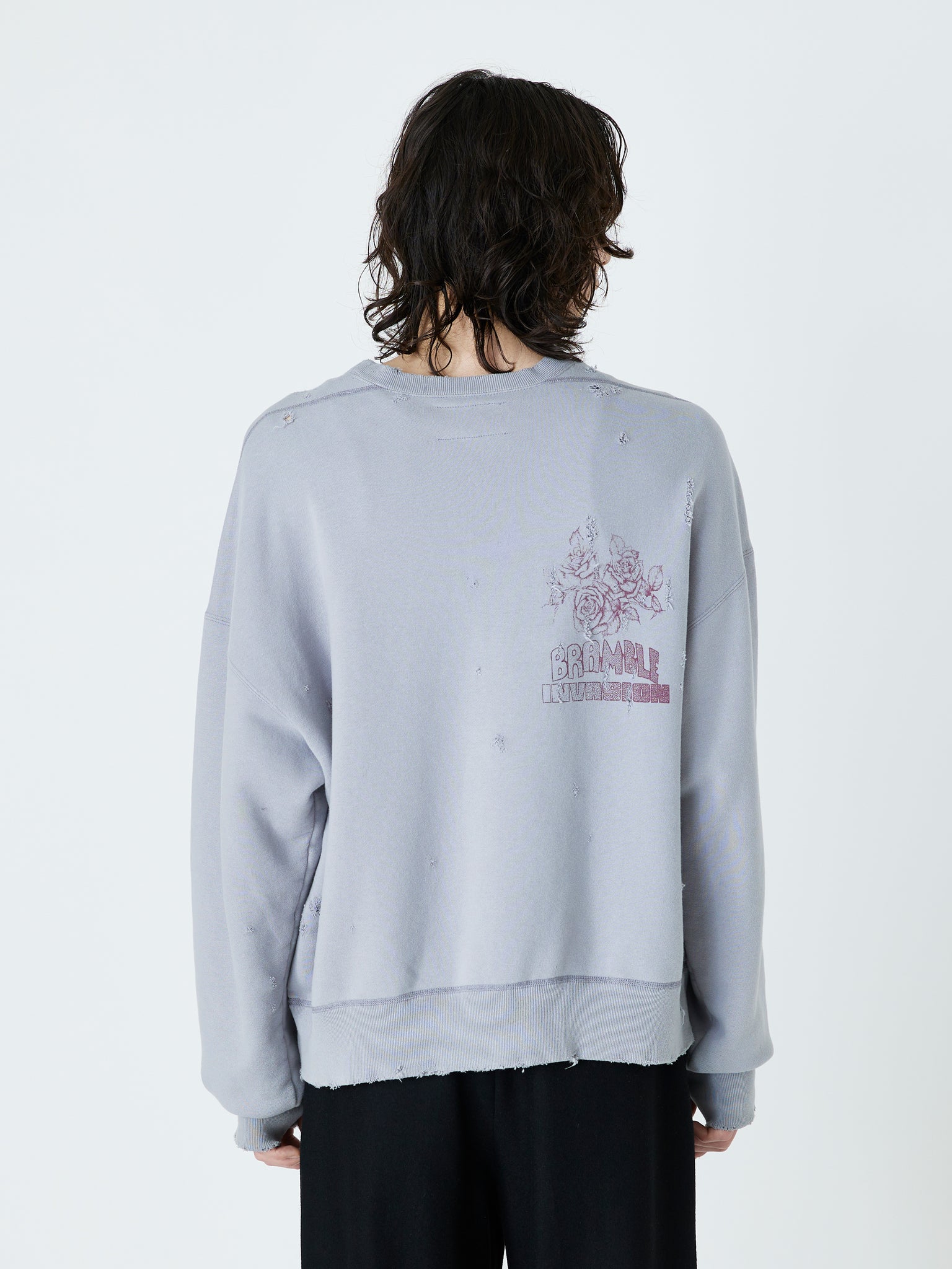 AGING SWEAT SHIRT<br />[GRAY]