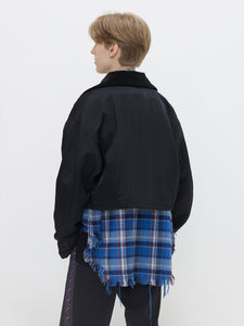 SHORT BLOUSON[TUNAGI JAPAN]<br />[SALTED NYLON]