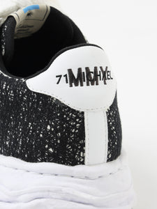 <br /><br />71 MICHAEL×MIHARA YASUHIRO SNEAKER [BLACK]<br />[EMBROIDERY WAYNE WITH BROOCH]