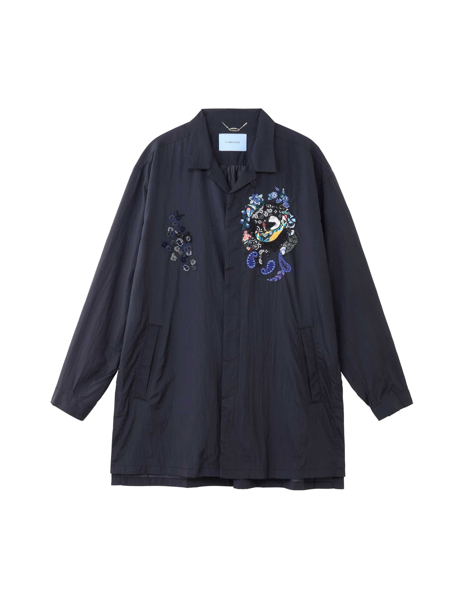 APPLIQUE / EMBROIDERED SHIRT COAT