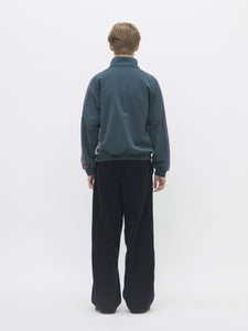 EMBROIDERED TRACK JACKET[VIRIDIAN]