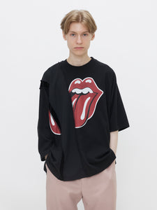 SWITCHING T-SHIRT[The Rolling Stones]<br />[BLACK]