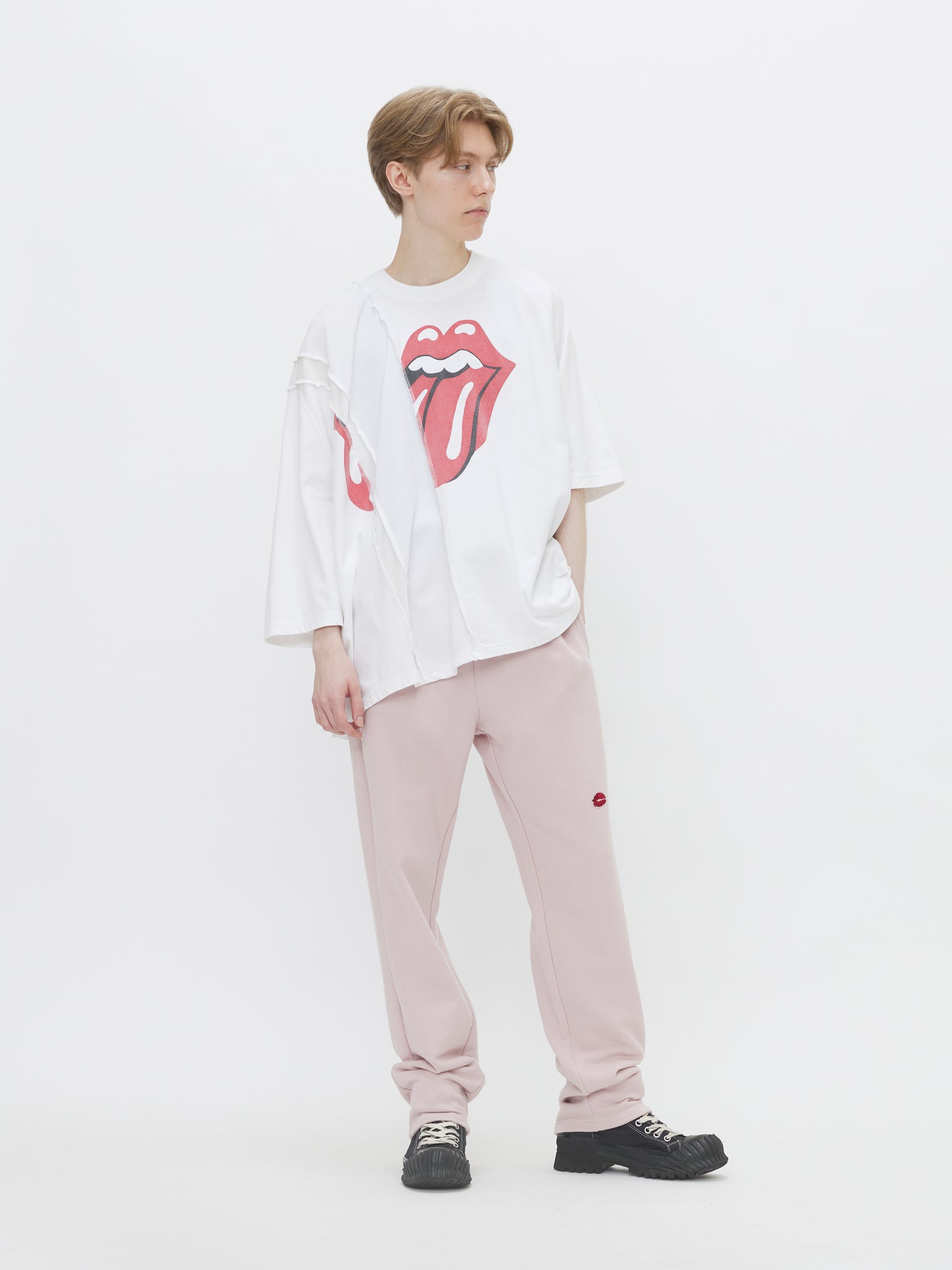SWITCHING T-SHIRT[The Rolling Stones][WHITE]