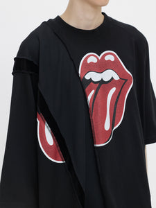 SWITCHING T-SHIRT[The Rolling Stones]<br />[BLACK]