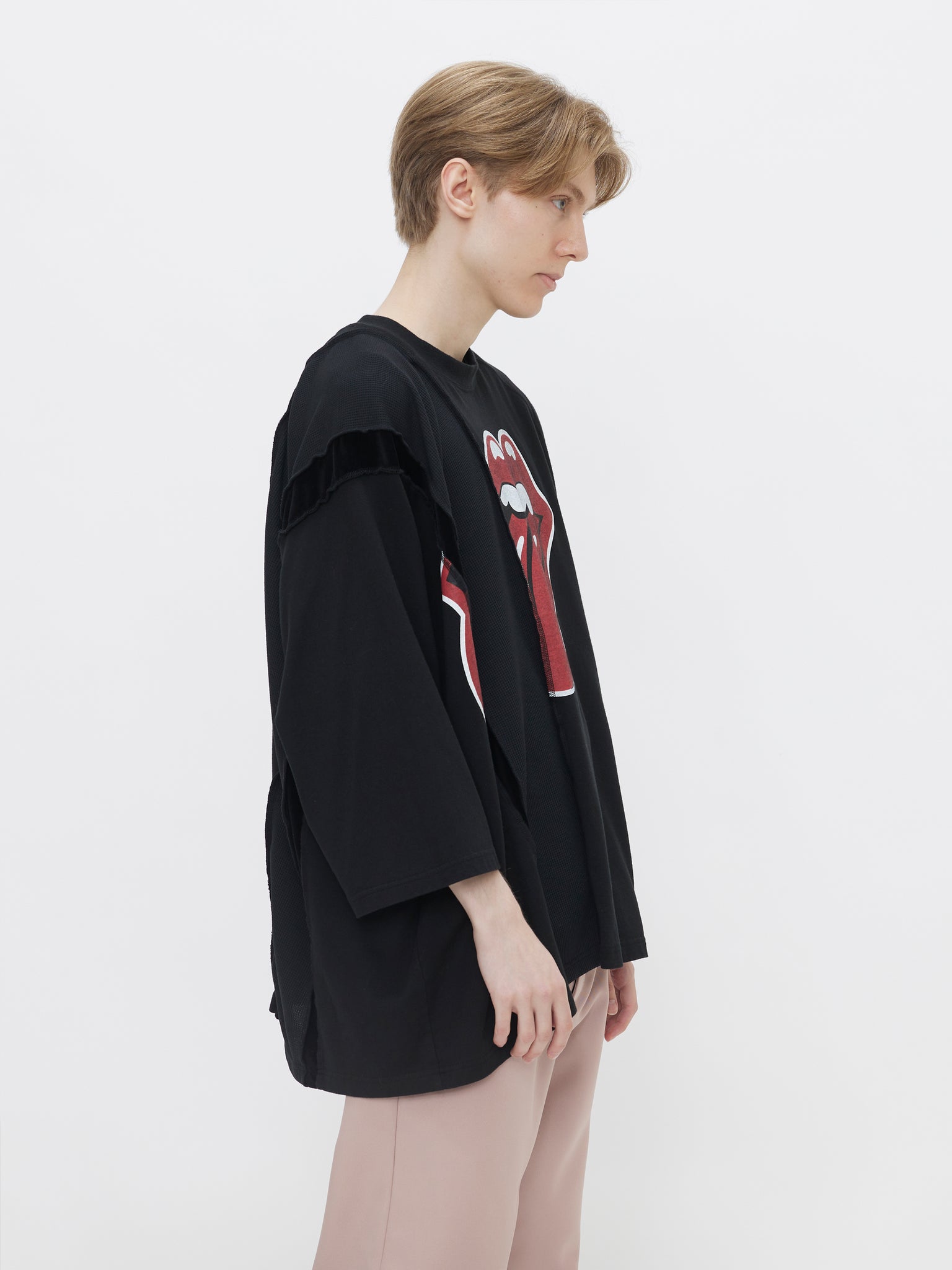 SWITCHING T-SHIRT[The Rolling Stones][BLACK]