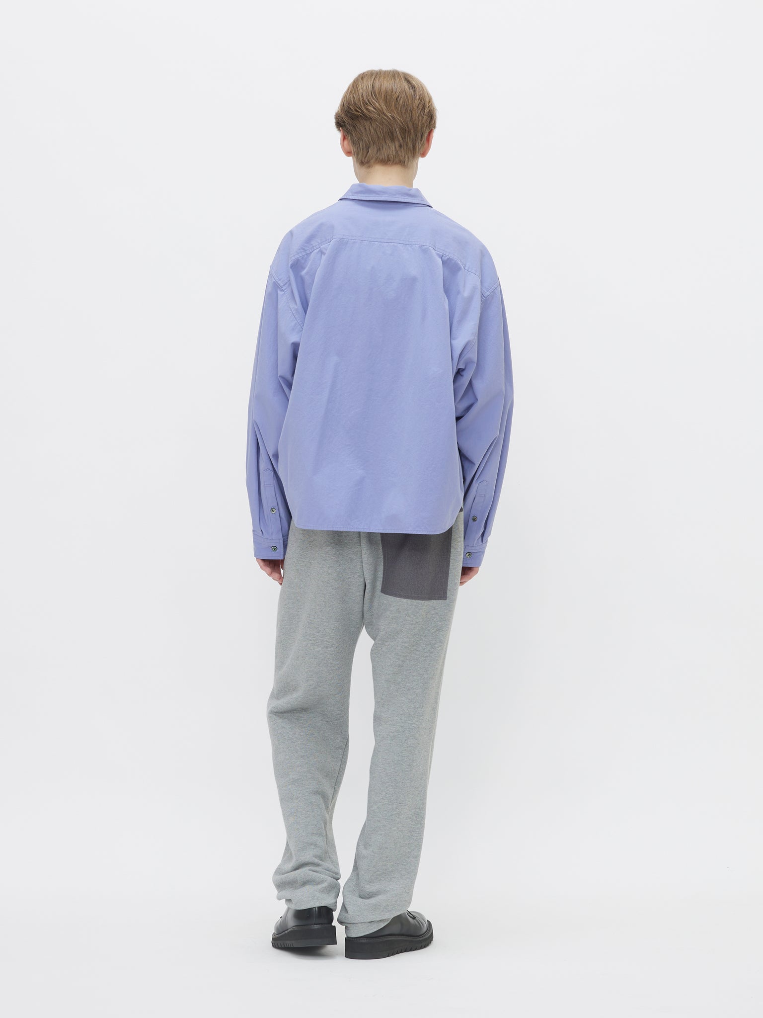 LIP EMBROIDERY SWEATPANTS[TOP GRAY]