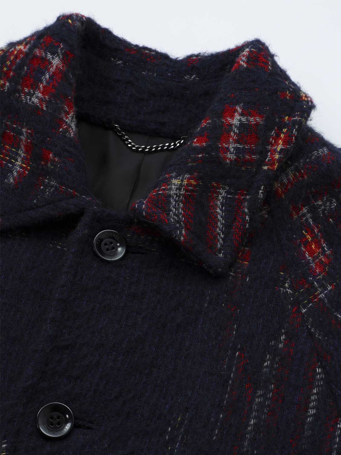BRUSHED WOOL TWO FACE COAT