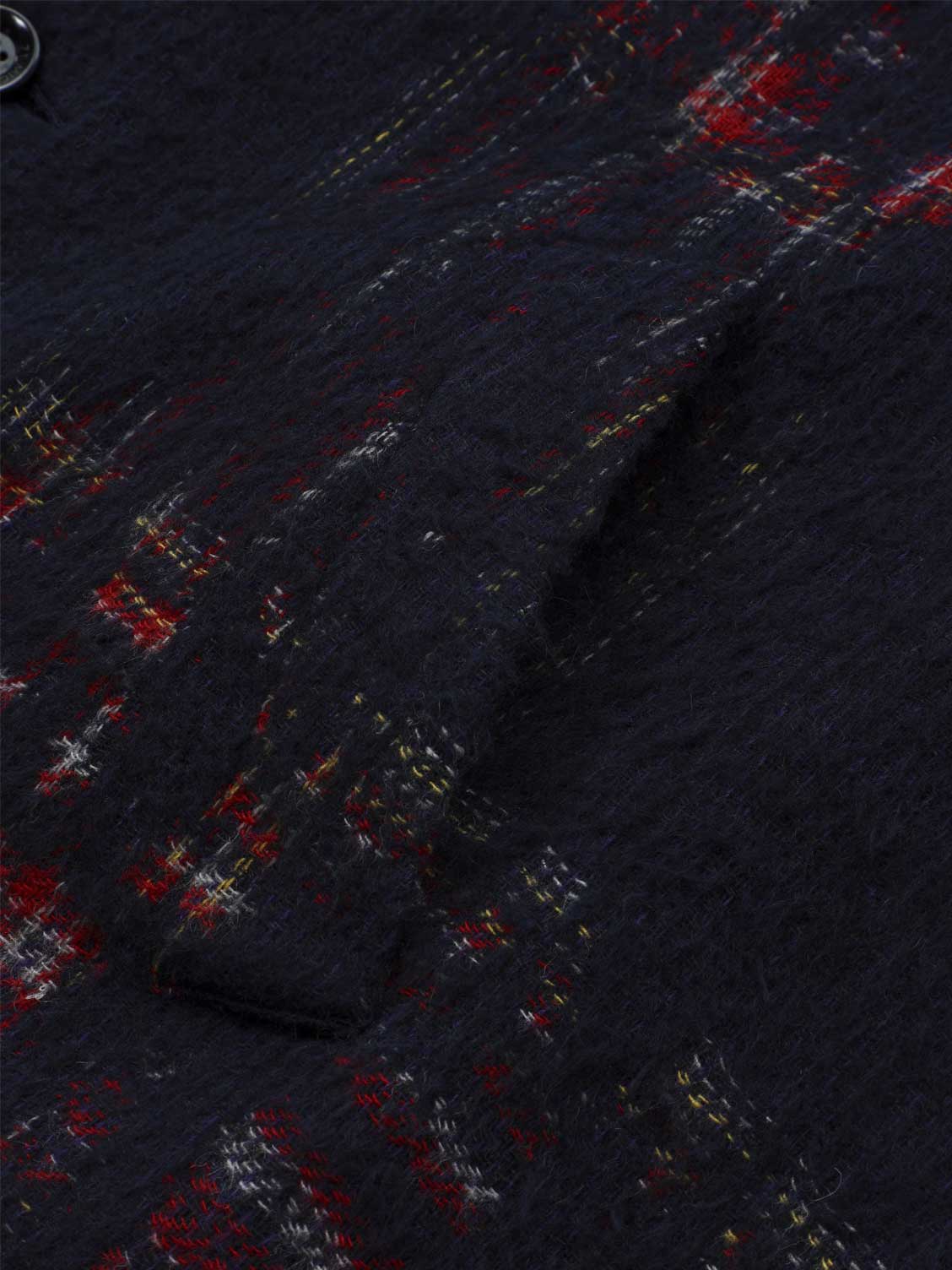 BRUSHED WOOL TWO FACE COAT