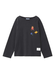 EMBROIDERY BORDER PULLOVER [TUNAGI  JAPAN ]