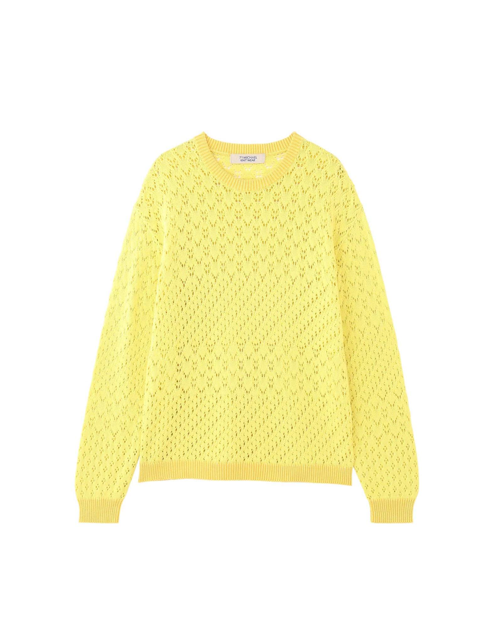 OPENWORK KNIT PULLOVER